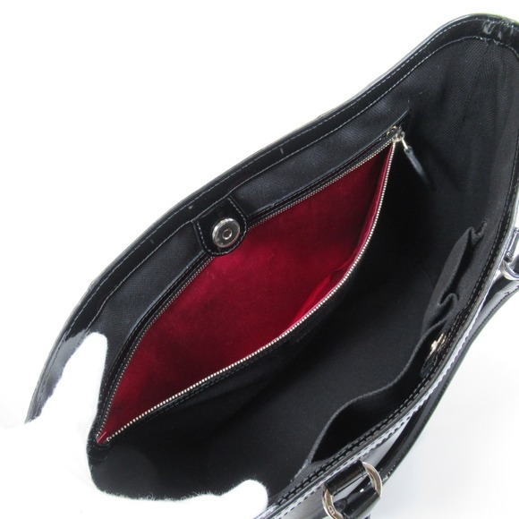 Christian Dior Embossed Tote Bag Patent Leather - Picture 4 of 8